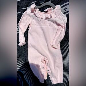 Janie and Jack knit onesie